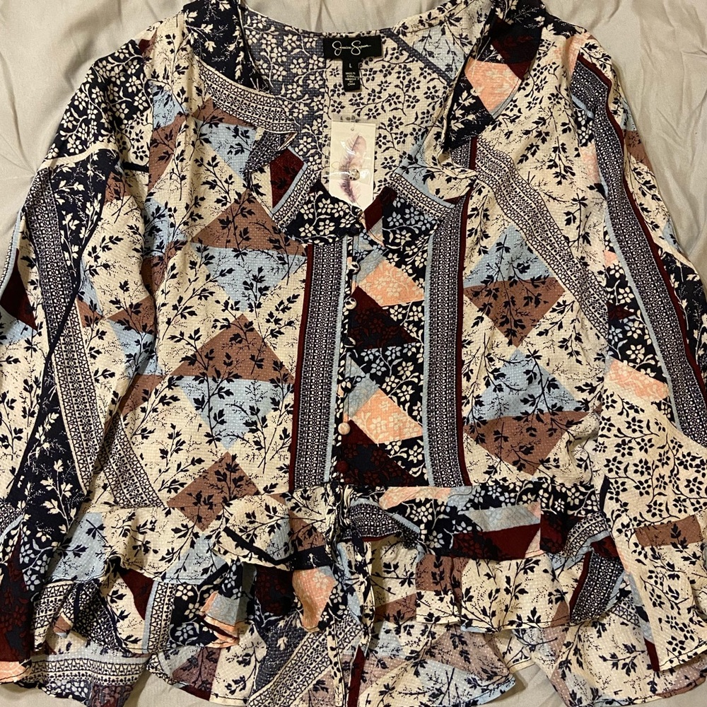 Country chic blouse